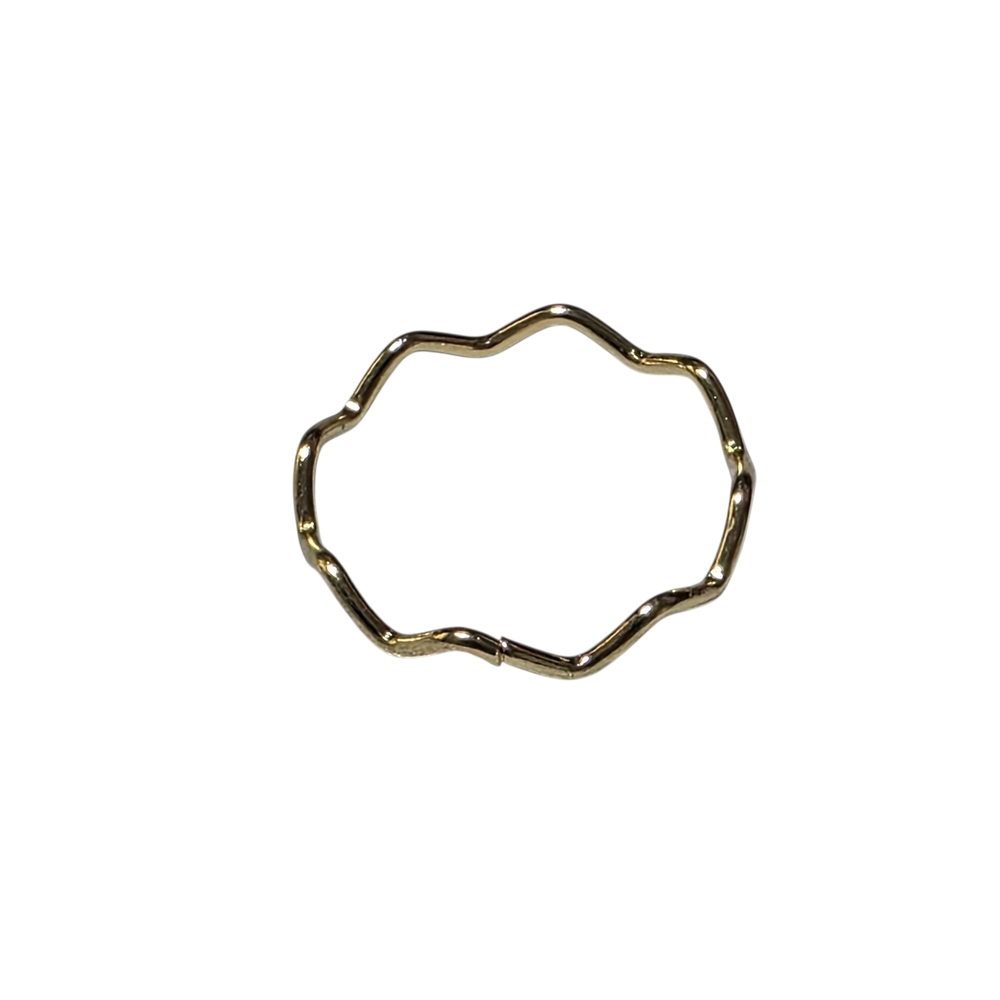 Gold Wave Ring
